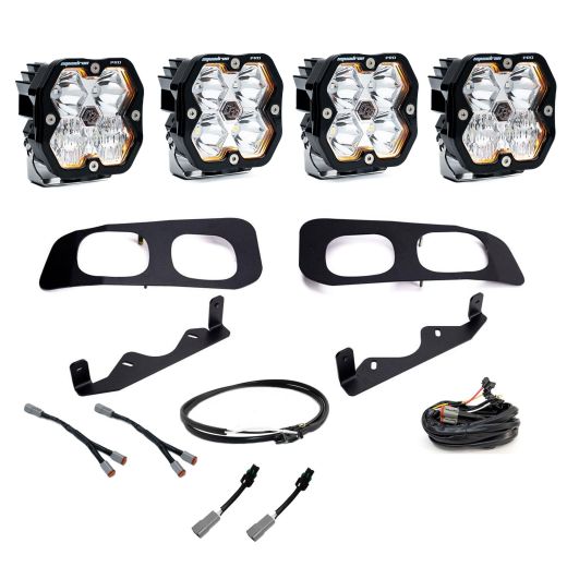 Buy Baja Designs Dual Fog Pocket Lt Kit Ford F-250 350 Duty Pro Squadron 2.0 2023-26 by Baja Designs for only $1,374.95 at Racingpowersports.com, Main Website.