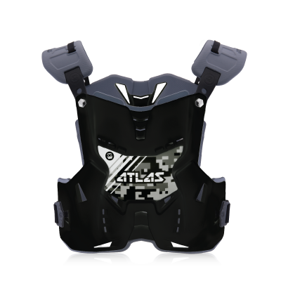 Buy Atlas Defender Jr Chest Protector Junior Standard in Digital Stealth by Atlas for only $125.99 at Racingpowersports.com, Main Website.