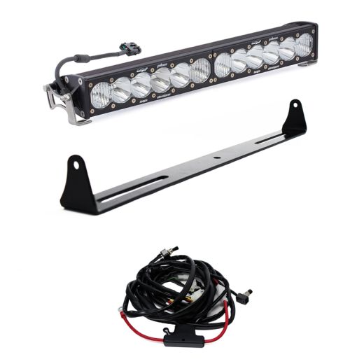 Buy Baja Designs Chevy Silverado 2007-2013 20" OnX6+ LED Light and Bumper Mount Kit by Baja Designs for only $1,081.95 at Racingpowersports.com, Main Website.