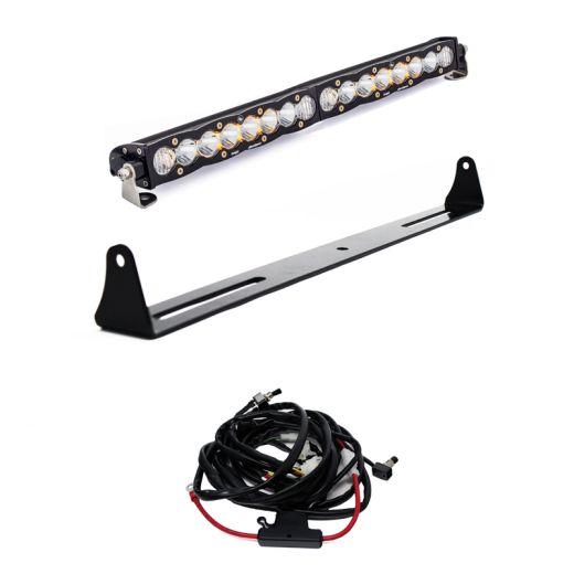 Buy Baja Designs Chevy Silverado 2007-2013 20" S8 LED Light and Bumper Mount Kit by Baja Designs for only $756.95 at Racingpowersports.com, Main Website.