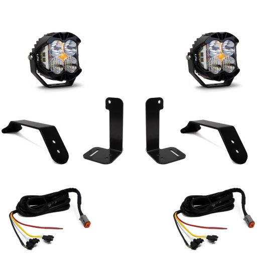 Buy Baja Designs Jeep JL JT Dual LP4 Auxiliary Light Kit w Upfitter by Baja Designs for only $1,246.95 at Racingpowersports.com, Main Website.