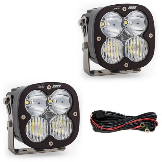 Buy Baja Designs Jeep JL JT Rubicon Steel Bumper LED Light Kit XL 80 by Baja Designs for only $878.95 at Racingpowersports.com, Main Website.