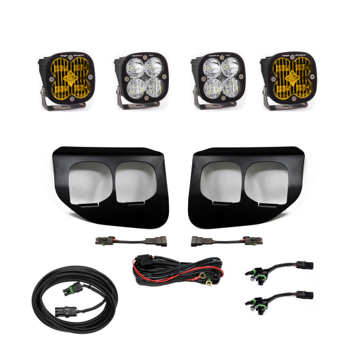 Buy Baja Designs Ford Super Duty 20-22 Fog Lights Dual FPK Amber SAE/Pro DC by Baja Designs for only $1,211.95 at Racingpowersports.com, Main Website.