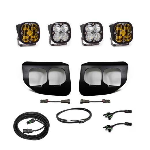 Buy Baja Designs Ford Super Duty 20-22 Fog Lights FPK Amber SAE/Pro DC w/Upfitter by Baja Designs for only $1,189.95 at Racingpowersports.com, Main Website.