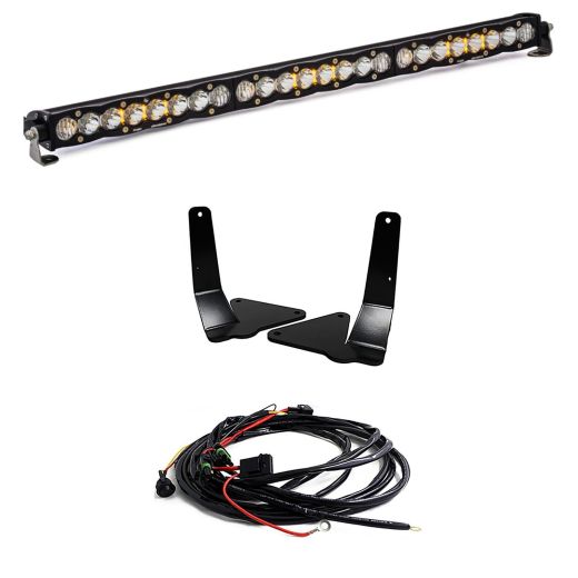 Buy Baja Designs S8 30in Lower Grille Kit 15-18 Colorado Canyon Driving Combo Clear by Baja Designs for only $1,045.95 at Racingpowersports.com, Main Website.