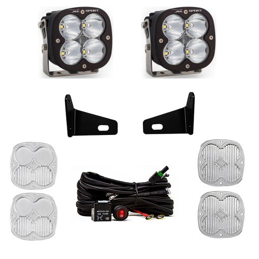 Buy Baja Designs Can-Am Maverick X3 17-22 XL Sport A-Pillar Kit Driving/Combo Clear by Baja Designs for only $458.95 at Racingpowersports.com, Main Website.