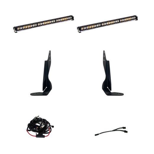 Buy Baja Designs GMC 2500/3500 20-On Dual S8 Behind Grille Kit by Baja Designs for only $2,044.95 at Racingpowersports.com, Main Website.