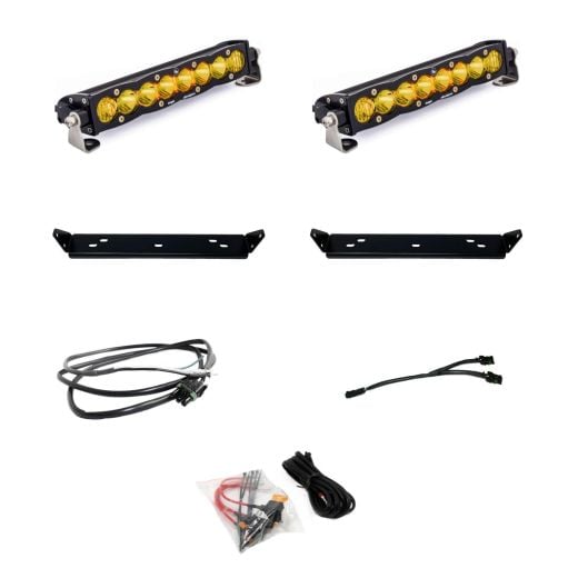 Buy Baja Designs 10in S8 D C Baja Amber Behind Grill Kit fits 21-On Ford Raptor by Baja Designs for only $1,035.95 at Racingpowersports.com, Main Website.