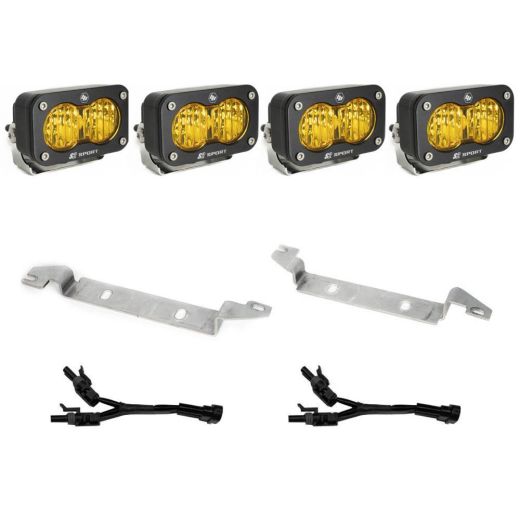 Buy Baja Designs Toyota Tundra 22-Pres S2 Sport Fog Kit Amber W/C by Baja Designs for only $606.95 at Racingpowersports.com, Main Website.
