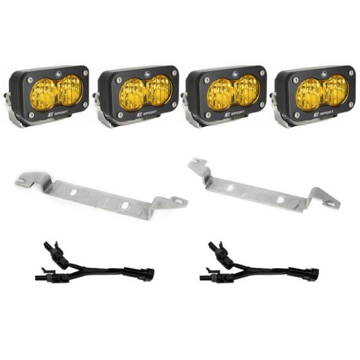 Buy Baja Designs Lt Baja Amber Wide Cornering Sport S2 Sport S2 448259 by Baja Designs for only $606.95 at Racingpowersports.com, Main Website.