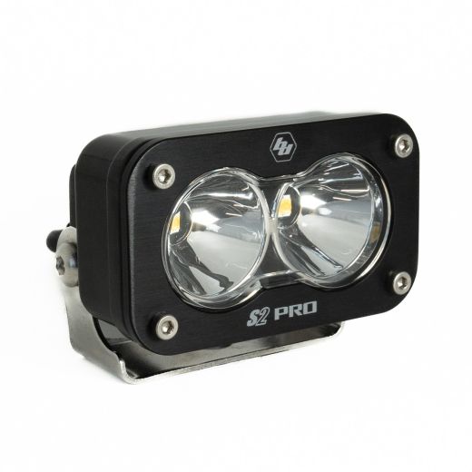 Buy Baja Designs LED Work Light Clear Lens Spot Pattern S2 Pro by Baja Designs for only $183.95 at Racingpowersports.com, Main Website.