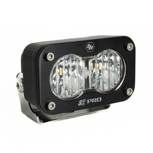 Buy Baja Designs LED Work Light Clear Lens Wide Driving Pattern S2 Pro by Baja Designs for only $183.95 at Racingpowersports.com, Main Website.