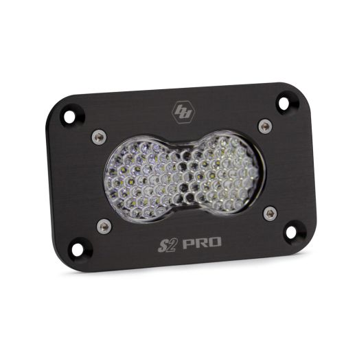 Buy Baja Designs LED Work Light Flush Mount Clear Lens Work Scene Pattern S2 Pro by Baja Designs for only $198.95 at Racingpowersports.com, Main Website.