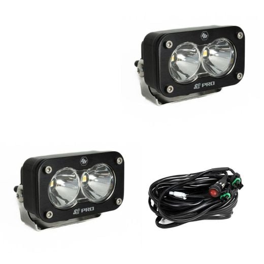 Buy Baja Designs LED Light Pods Spot Pattern Pair S2 Pro Series by Baja Designs for only $356.95 at Racingpowersports.com, Main Website.