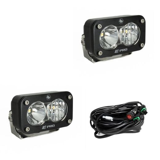 Buy Baja Designs LED Light Pods Driving Combo Pattern Pair S2 Pro Series by Baja Designs for only $356.95 at Racingpowersports.com, Main Website.