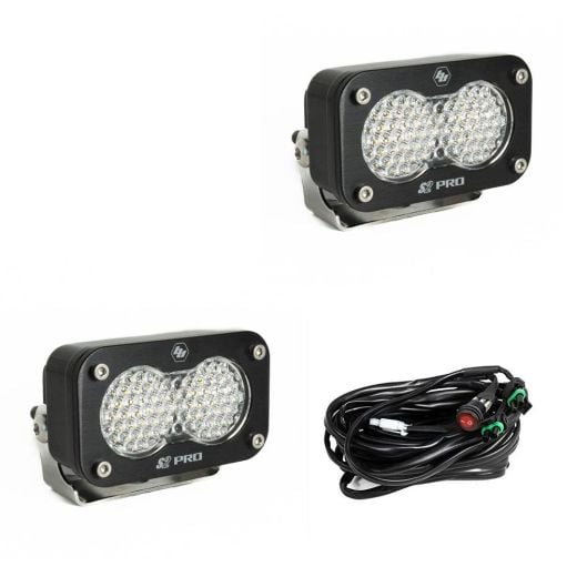 Buy Baja Designs LED Light Pods Work Scene Pattern Pair S2 Pro Series by Baja Designs for only $356.95 at Racingpowersports.com, Main Website.