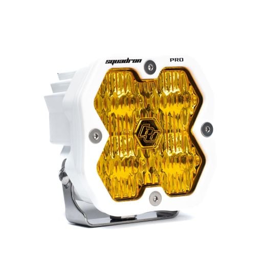 Buy Baja Designs Baja Amber White Wide Cornering Pro Squadron 49-0015-WT-2 by Baja Designs for only $269.95 at Racingpowersports.com, Main Website.