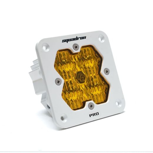Buy Baja Designs Amber White Wide Cornering Pro Squadron Flush 49-1015-WT-2 by Baja Designs for only $278.95 at Racingpowersports.com, Main Website.