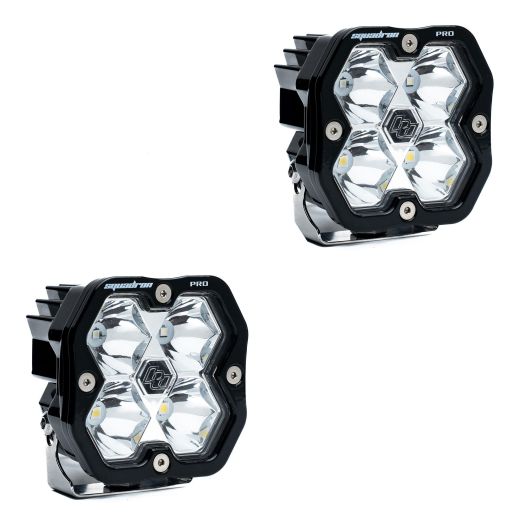 Buy Baja Designs LED Auxiliary Lt Pod No Clear Spot Pro Squadron 2.0 Pair Black by Baja Designs for only $436.95 at Racingpowersports.com, Main Website.
