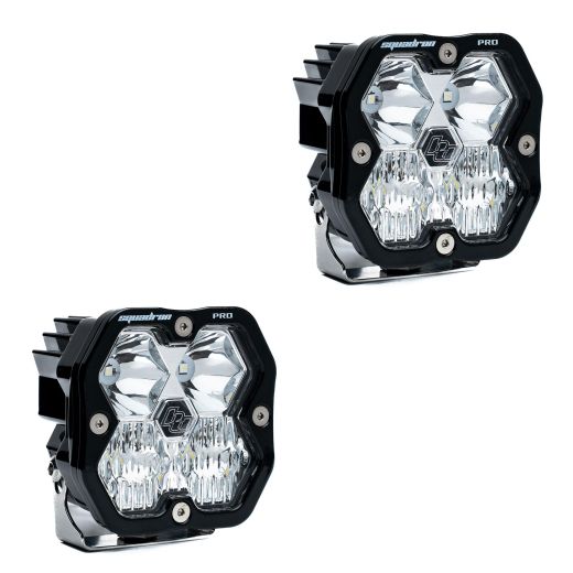 Buy Baja Designs Squadron 2.0 Pro Pair Clear Driving Combo No Harness 49-7803-2NH by Baja Designs for only $436.95 at Racingpowersports.com, Main Website.