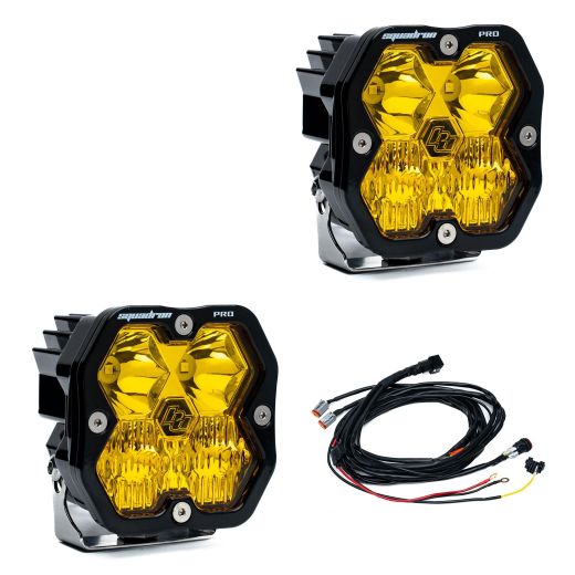 Buy Baja Designs Squadron 2.0 Pro Pair Baja Amber Driving Combo 49-7813-2 by Baja Designs for only $497.95 at Racingpowersports.com, Main Website.
