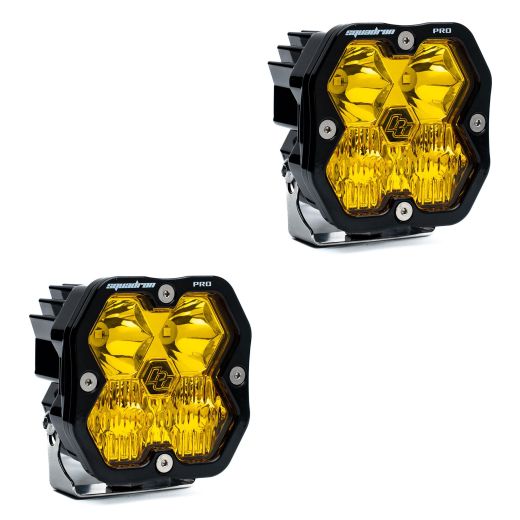Buy Baja Designs Squadron 2.0 Pro Pair Baja Amber Driving Combo No Harness by Baja Designs for only $446.95 at Racingpowersports.com, Main Website.