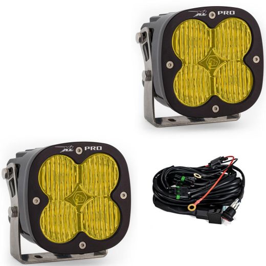 Buy Baja Designs LED Lt Pods Baja Amber Lens Wide Corner Pattern Pair XL Pro Series by Baja Designs for only $700.95 at Racingpowersports.com, Main Website.
