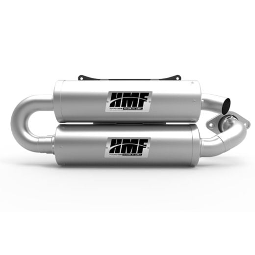 Buy HMF Twin Loop Titan-QS Exhaust for Polaris RZR RS1 18-22 Stainless w/Billet by HMF Exhaust for only $999.95 at Racingpowersports.com, Main Website.