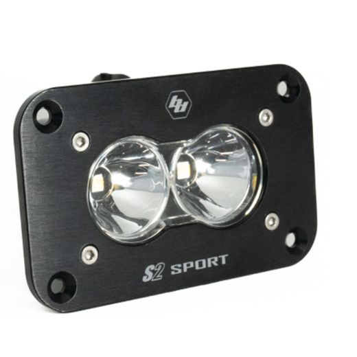 Buy Baja Designs LED Work Light Clear Lens Spot Pattern Flush Mount Each S2 Sport by Baja Designs for only $141.95 at Racingpowersports.com, Main Website.