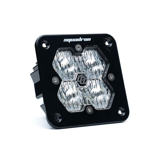 Buy Baja Designs Clear Wide Cornering Sport Squadron 2.0 Flush Black 55-1005-2 by Baja Designs for only $169.95 at Racingpowersports.com, Main Website.