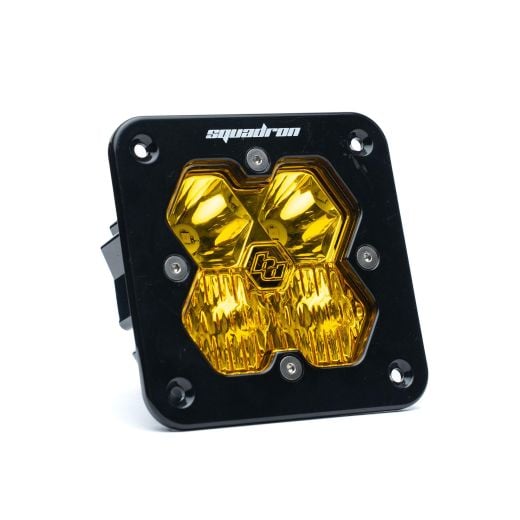Buy Baja Designs Baja Amber Driving Combo Driving Sport Squadron Flush Black by Baja Designs for only $179.95 at Racingpowersports.com, Main Website.