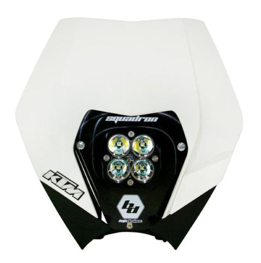 Buy Baja Designs Squadron Sport LED Headlight Kit KTM 2008-2013 With Headlight Shell by Baja Designs for only $219.95 at Racingpowersports.com, Main Website.