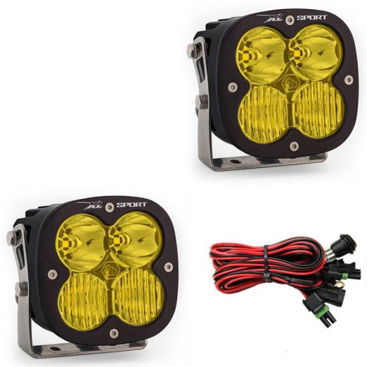 Buy Baja Designs XL Sport Pair Universal Driving Combo Lights Amber by Baja Designs for only $411.95 at Racingpowersports.com, Main Website.