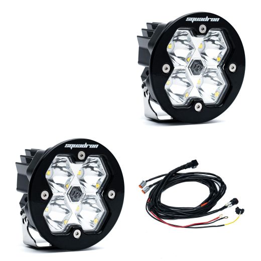 Buy Baja Designs Squadron-R 2.0 Sport Pair Clear Spot 58-7801-2 by Baja Designs for only $299.95 at Racingpowersports.com, Main Website.