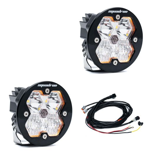 Buy Baja Designs Squadron-R 2.0 Sport Pair Clear Driving Combo 58-7803-2 by Baja Designs for only $299.95 at Racingpowersports.com, Main Website.