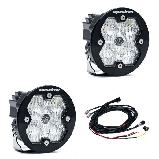 Buy Baja Designs Squadron-R 2.0 Sport Pair Clear Wide Cornering 58-7805-2 by Baja Designs for only $299.95 at Racingpowersports.com, Main Website.