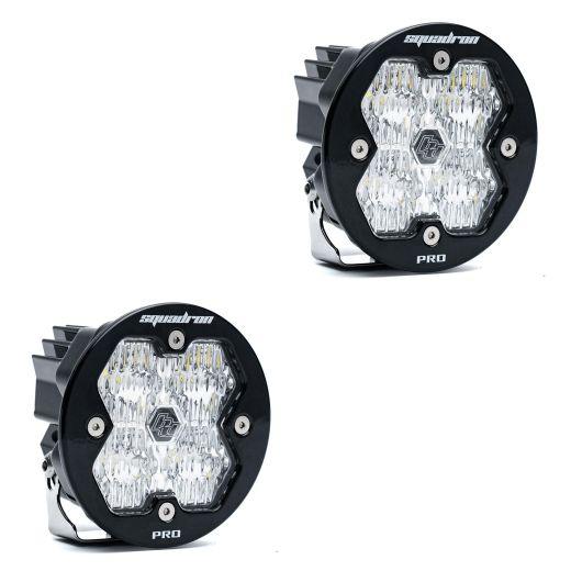 Buy Baja Designs Squadron-R 2.0 Pro Pair Clear Wide Cornering No Harness 59-7805-2NH by Baja Designs for only $436.95 at Racingpowersports.com, Main Website.