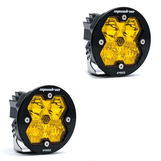 Buy Baja Designs Squadron-R 2.0 Pro Pair Baja Amber Driving Combo No Harness by Baja Designs for only $446.95 at Racingpowersports.com, Main Website.