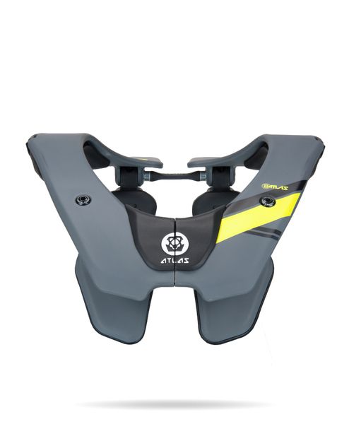Buy Atlas Air Lite Collar Neck Brace Dark Grey Small by Atlas for only $242.99 at Racingpowersports.com, Main Website.