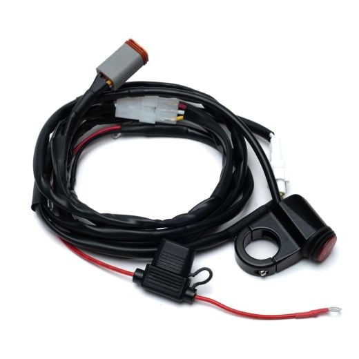 Buy Baja Designs 4-pin Deutsch Motorcycle Harness w Switch Universal Squadron 2.0 by Baja Designs for only $30.95 at Racingpowersports.com, Main Website.
