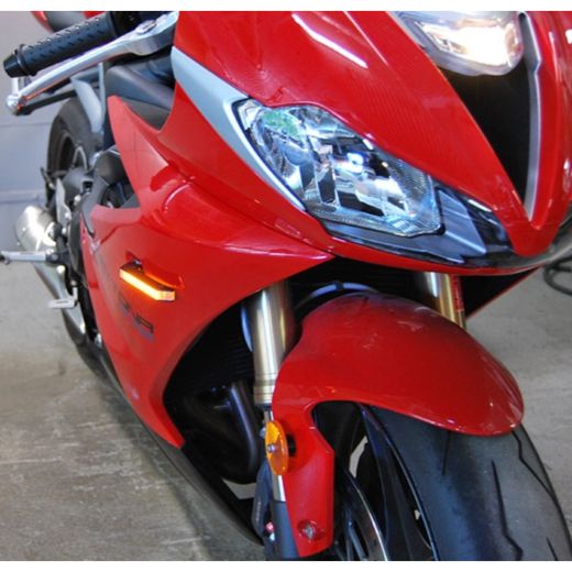 Buy New Rage Cycles Triumph Daytona 675 2013 - Present Front Turn Signals by New Rage Cycles for only $125.00 at Racingpowersports.com, Main Website.