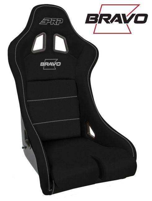Buy PRP Seats Bravo FIA Composite Race Seats - Black Cloth - A4502-260 by PRP Seats for only $1,159.99 at Racingpowersports.com, Main Website.