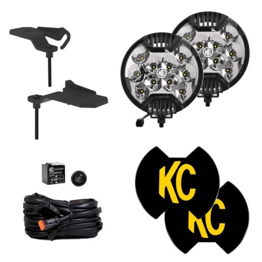 Buy KC HiLites SlimLite LED 2-Light System Ditch Light Kit For Jeep 392 / Mojave by KC Hilites for only $484.99 at Racingpowersports.com, Main Website.