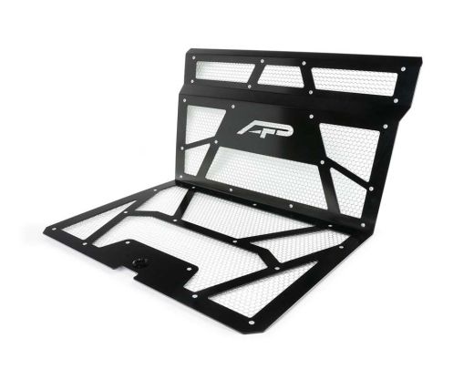 Buy Agency Power Vented Engine Cover Gloss Black Raw Polaris RZR XP 1000 | XP Turbo by Agency Power for only $239.95 at Racingpowersports.com, Main Website.