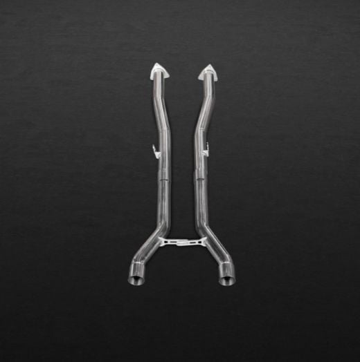Buy Capristo Bentley Continental Gt V8s Middle Silencer Pipes by Capristo Exhaust for only $2,300.00 at Racingpowersports.com, Main Website.