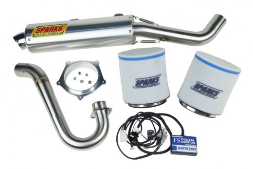 Buy Sparks Racing Stage 1 Power Kit Ss Big Core Exhaust Yamaha Yfz450x by Sparks Racing for only $1,089.85 at Racingpowersports.com, Main Website.