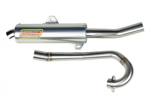 Buy Sparks Racing X-6 Stainless Steel Race Core Full Exhaust Kawasaki Kfx400 by Sparks Racing for only $599.95 at Racingpowersports.com, Main Website.