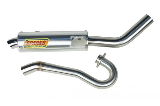 Buy Sparks Racing X-6 Stainless Steel Big Core Full Exhaust Suzuki Ltr450 by Sparks Racing for only $569.95 at Racingpowersports.com, Main Website.