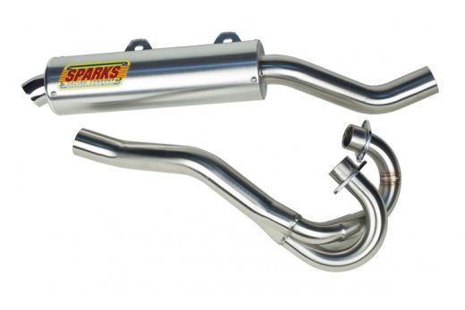 Buy Sparks Racing X-6 Stainless Steel Big Core Full Exhaust Yamaha Raptor 700 06-14 by Sparks Racing for only $669.95 at Racingpowersports.com, Main Website.