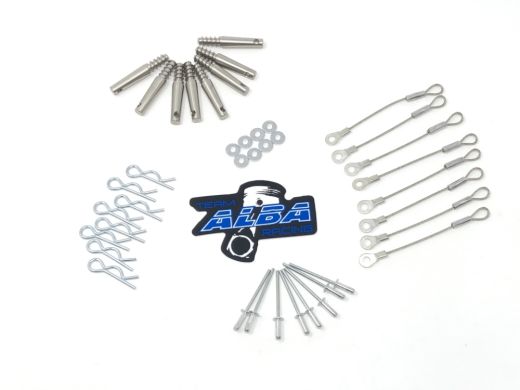 Buy Alba Racing Polaris XP 900 1000 RS1 Clutch Cover Easy Belt Quick Release Pin Set by Alba Racing for only $59.00 at Racingpowersports.com, Main Website.